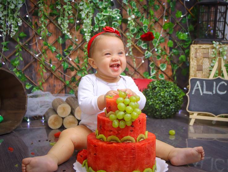 SMASH THE CAKE de ALICIA - SMASH THE FRUIT - 1 Aninho