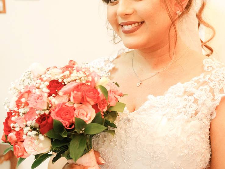 Casamentos de Dia da noiva Caroline