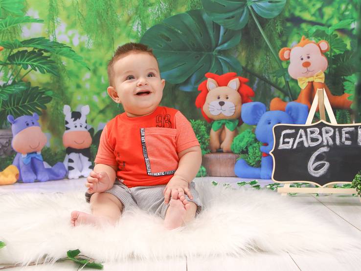 ACOMPANHAMENTO MENSAL de Biel - fotoversário #6