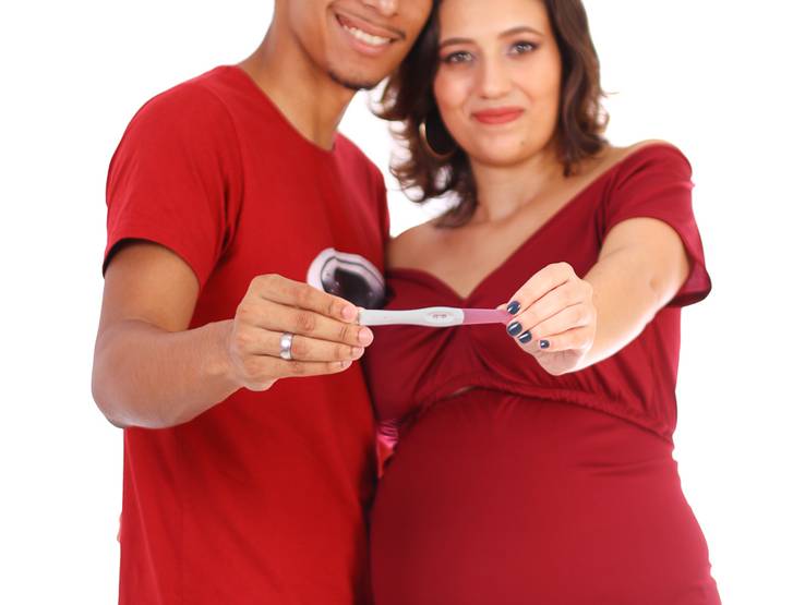 Gestantes de Lavinia a Espera de Ravi