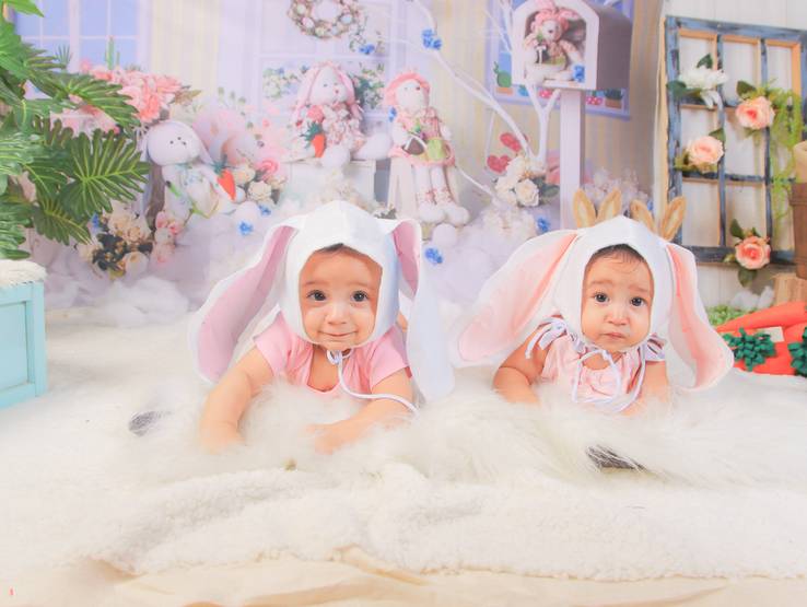 PASCOA de PÁSCOA - Fotoversários Babys