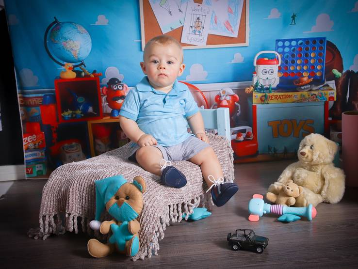 ACOMPANHAMENTO MENSAL de Arthur - Fotoversário 8 meses