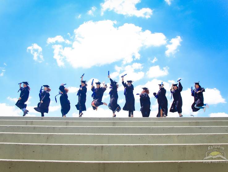 FORMATURA de FORMANDOS PEDAGOGIA FCE. Ensaio Parque Vila Lobos - São Paulo