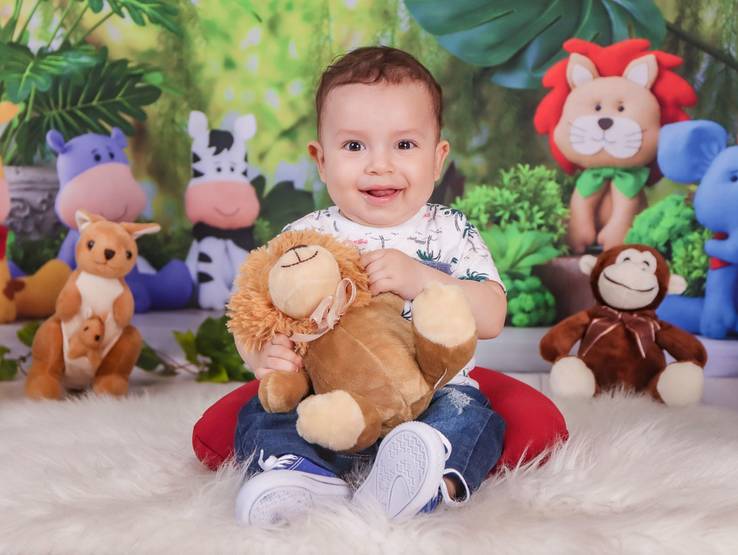 ACOMPANHAMENTO MENSAL de Leonardo = 6 meses fotoversário