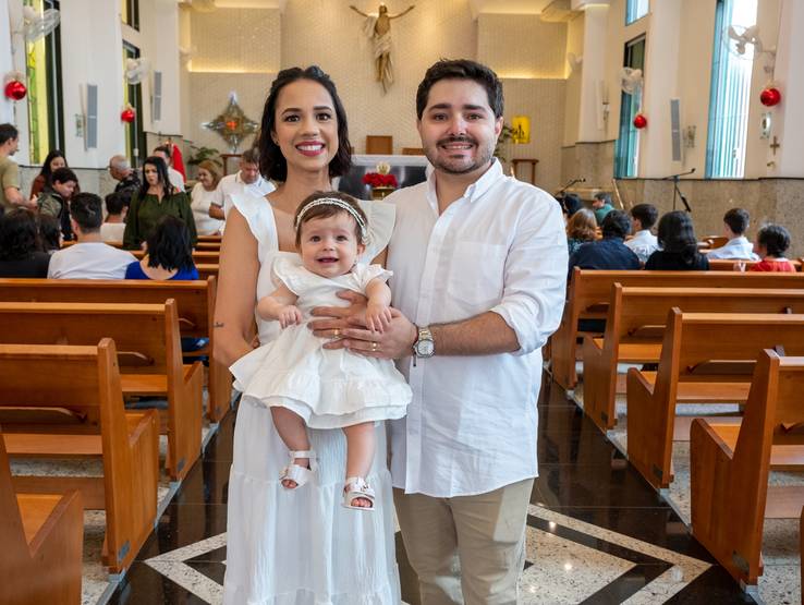 Familia de Batizado Olivia 