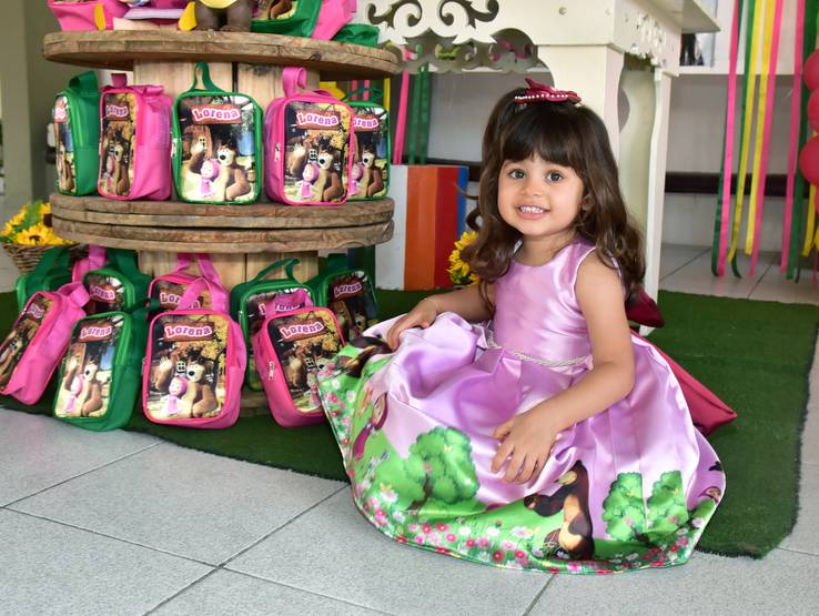 Aniversário em Escola de 3 anos de Lorena