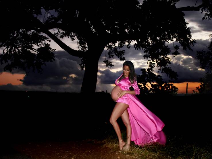 Ensaio de Gestante de Marta Andrade