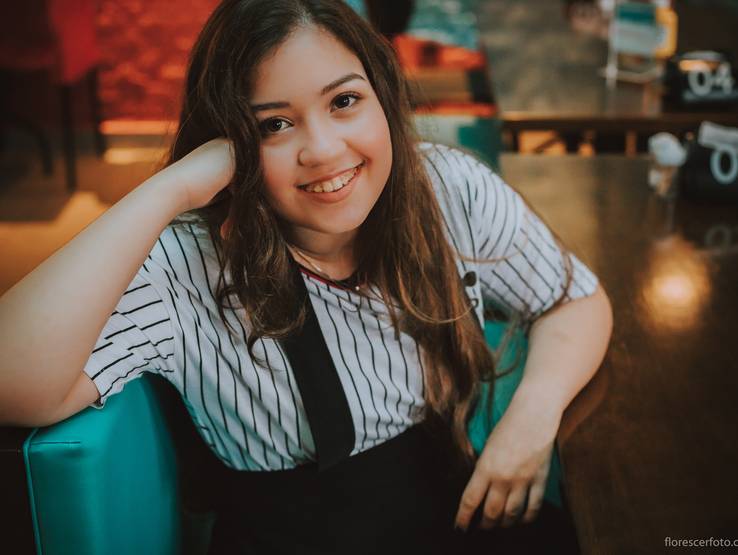 Ensaio de Gabi faz 15