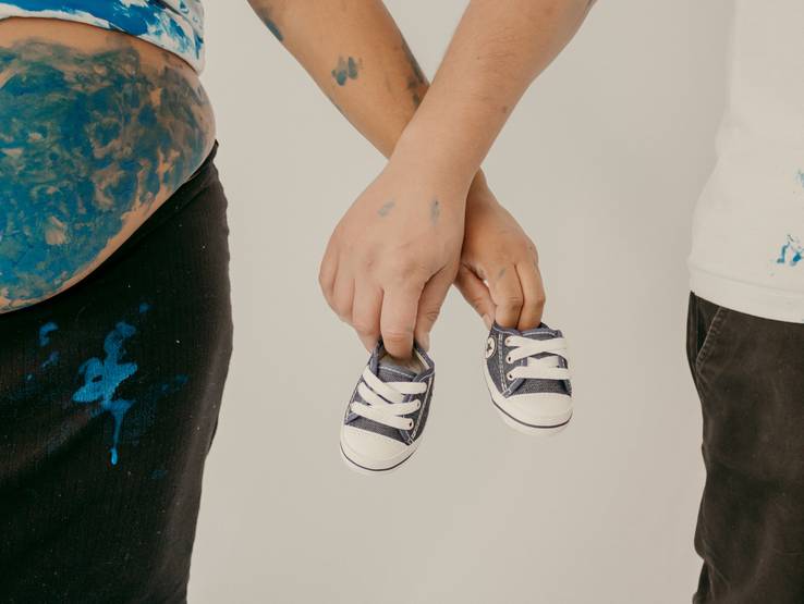 Ensaio Familiar de A espera do Anthony