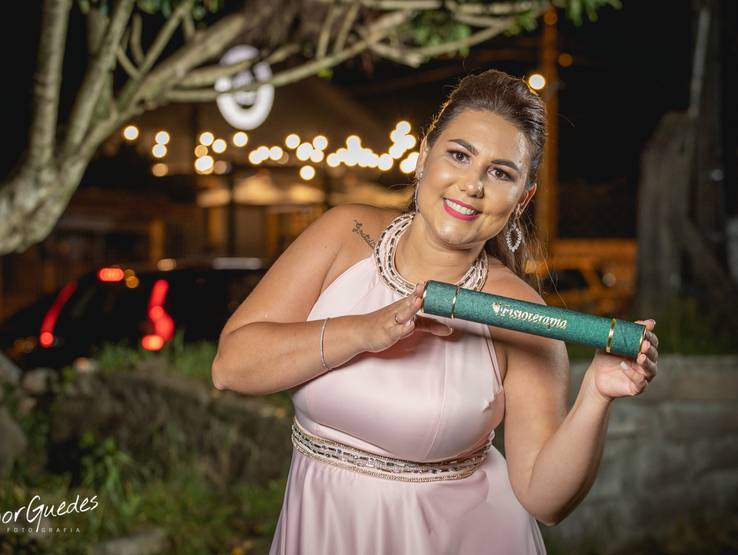 Formatura de Vanessa - Fisioterapia