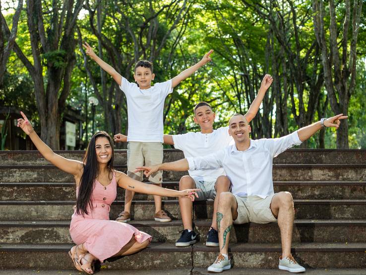 Ensaios de Familia Dani e Rafa