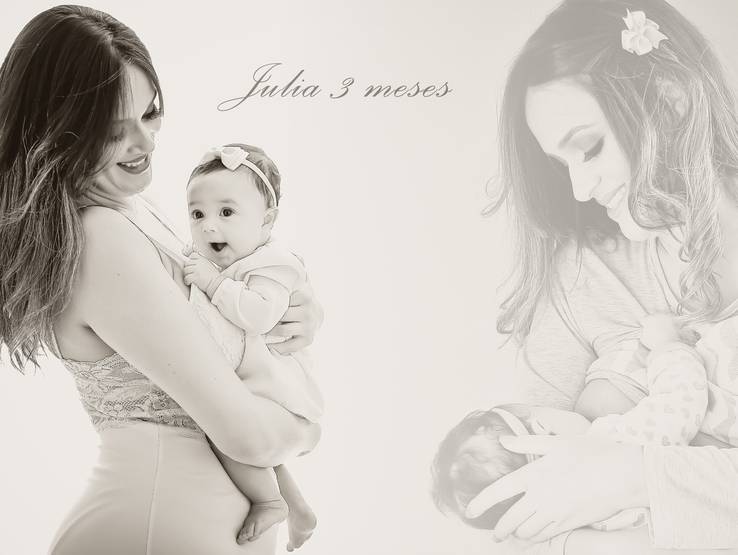Ensaios de Acompanhamento Julia 3 meses