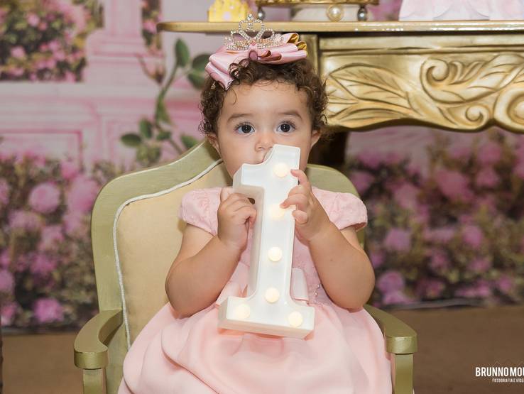 Aniversários de Julia 1 aninho