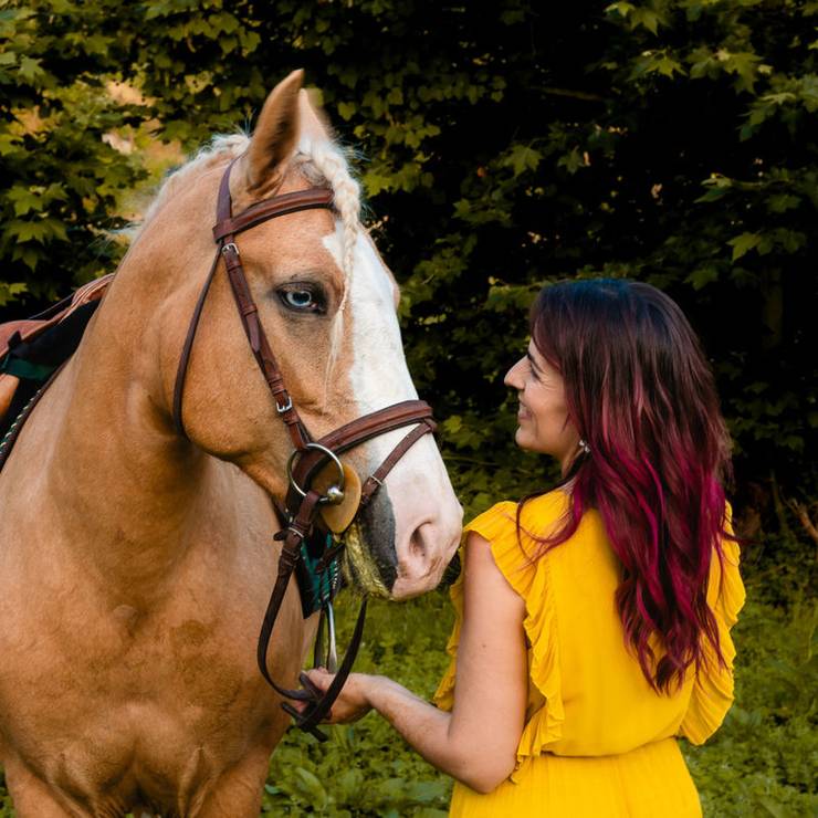 Retrato individual de Kalena e Aurea