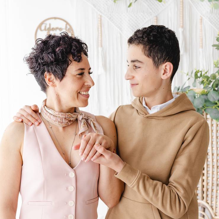 Família de Leila e Guilherme