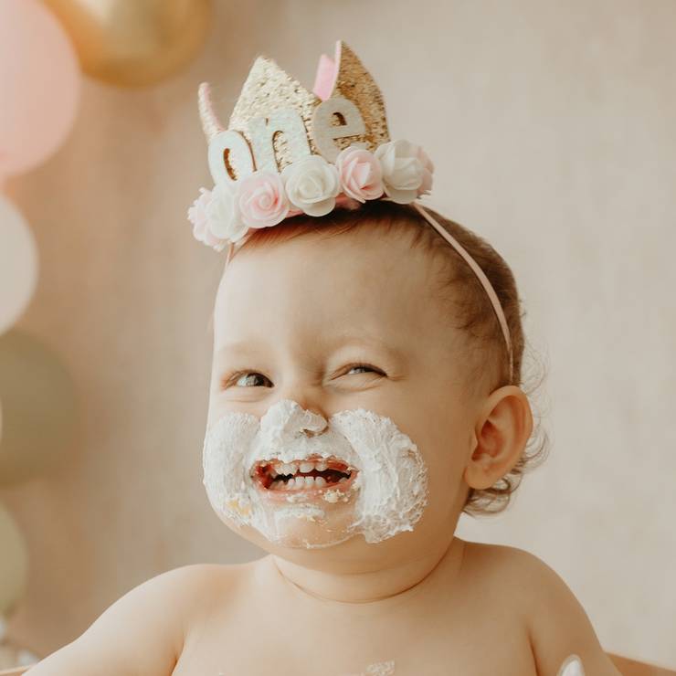 Smash The Cake de 1º Aniversário da Madalena