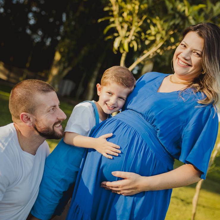 Gestante de Ensaio Gestante - Tuany & Rodrigo