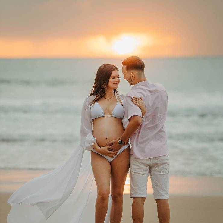 Gestante de Ensaio Gestante - Laura & Junior