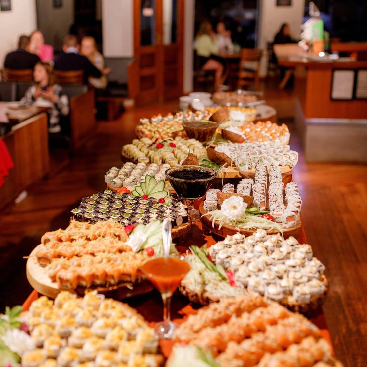 Produtos de Sushi Santo Kanto