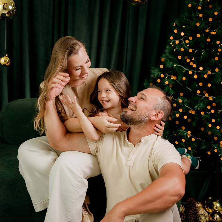 Família de Natal Estudio 2025