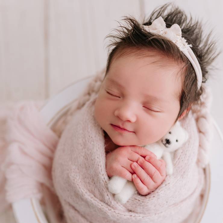 Newborn de Ensaio Cecília