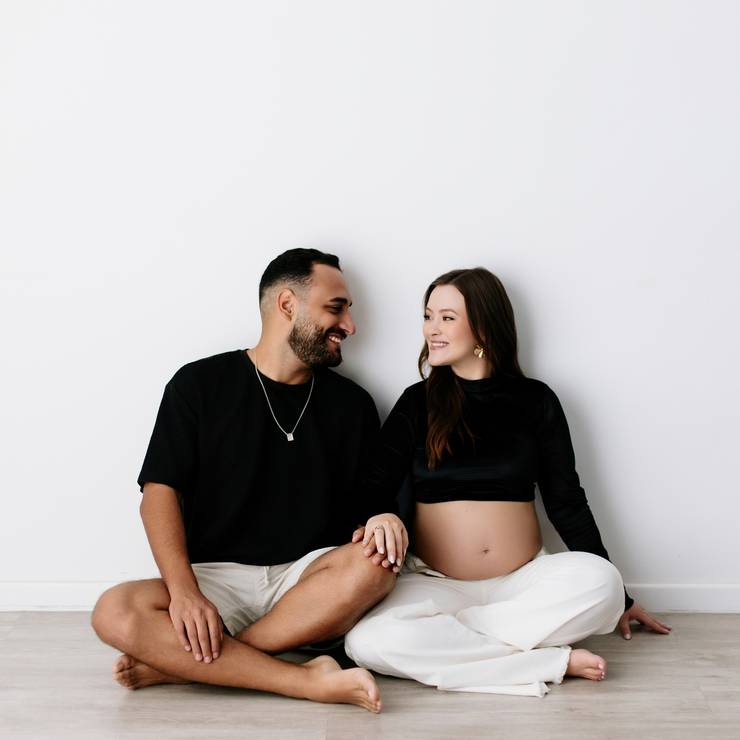 Gestante de Ensaio Gestante da Heloise à espera do Theo