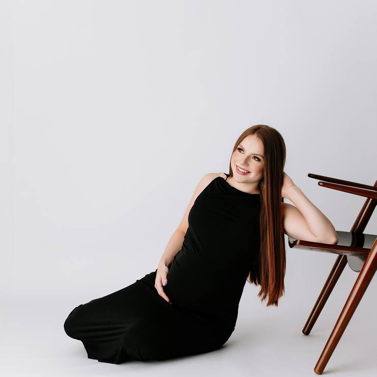 Gestante de Alessandra à espera de Kalel