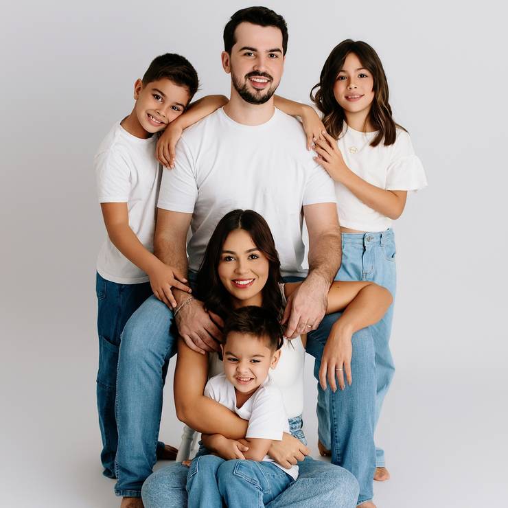 Família de Henrique, Heitor, Heloíse e Família
