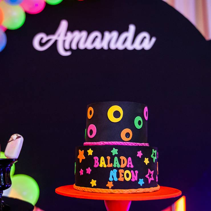 Aniversário de Amanda 14 anos.