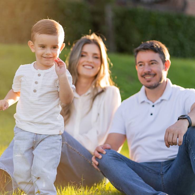 Ensaio de Família de Luana, Marcel e Caetano