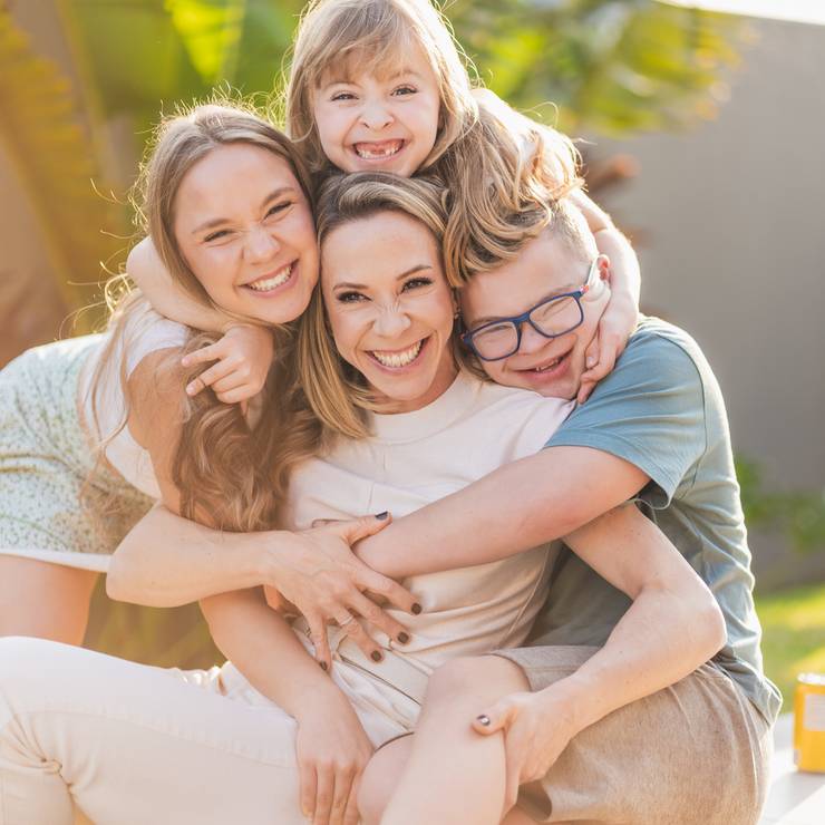 Ensaio de Família de Betânia, Beatriz, Érico e Letícia