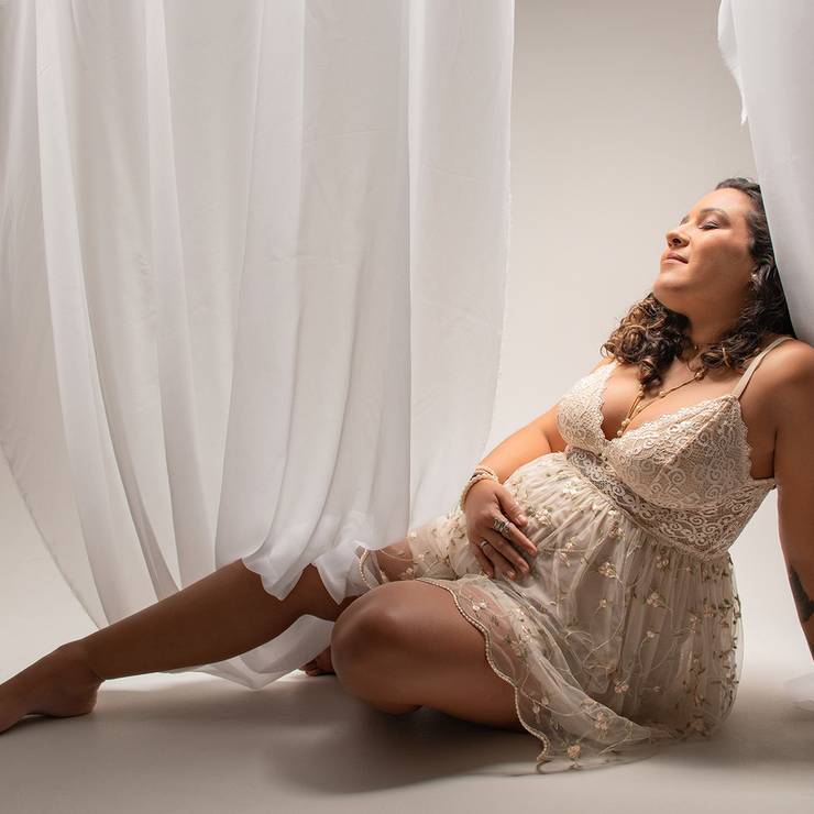 Gestante de Ensaio Gestante