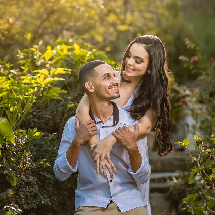 Ensaios de casais de Jéssica e Pablo