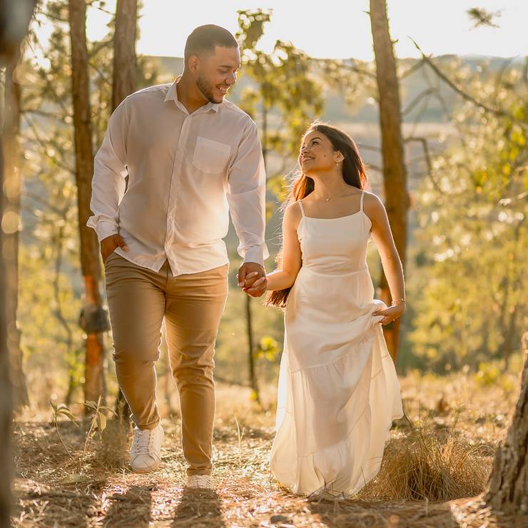 Ensaios de casais de Kamilly & Richardson