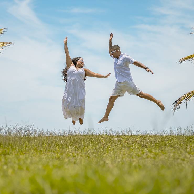 Ensaios de casais de Myllena & Caio