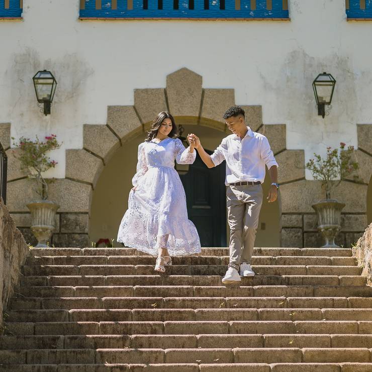 Ensaios de casais de Isabelly e Josiel