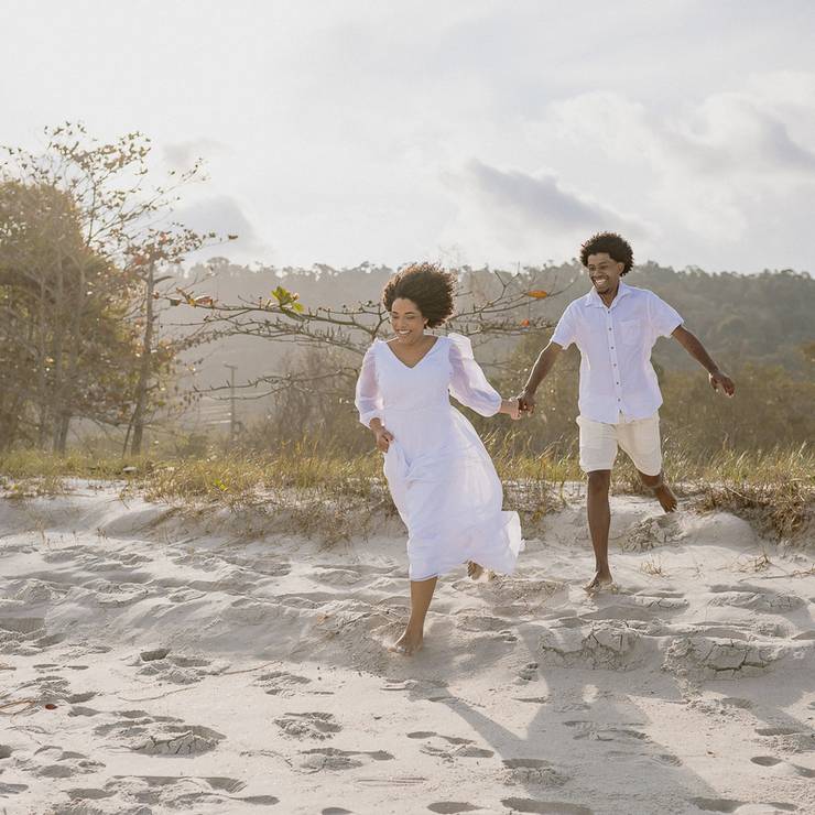 Ensaios de casais de Sara & Renan