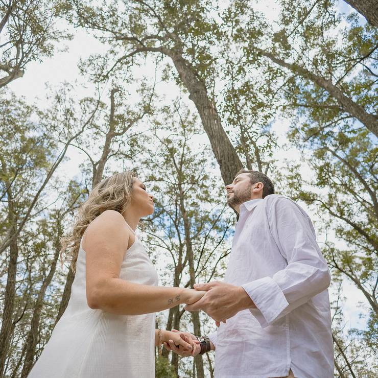 Ensaios de casais de Natália e Alex