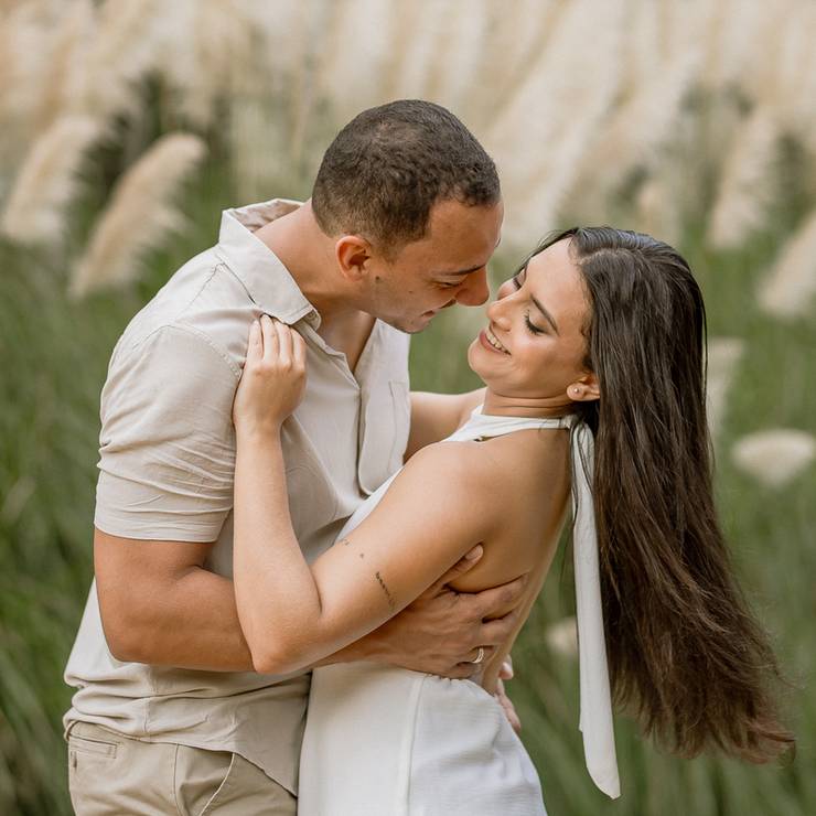 Ensaios de casais de Isabella & Nidisley