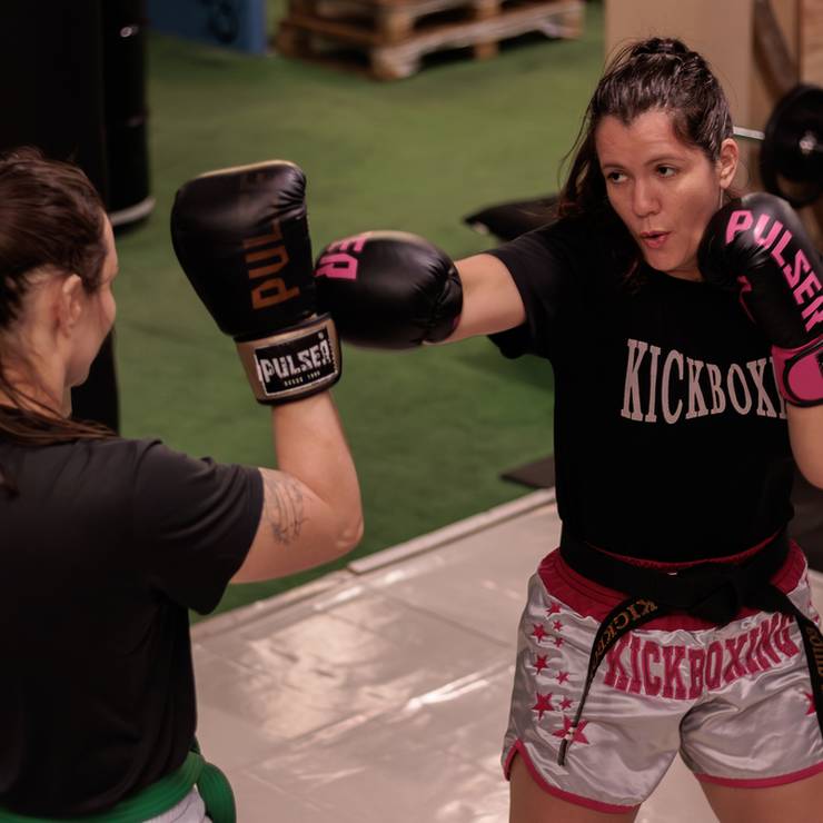 Ensaio Profissão dia a dia de Cris Biberg - Kickboxing