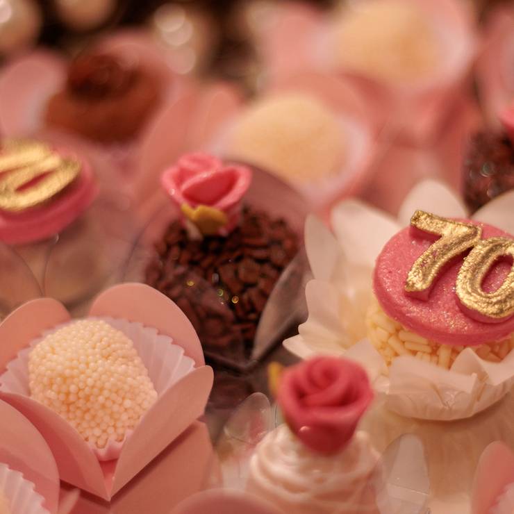 Aniversário de 70 anos Lia