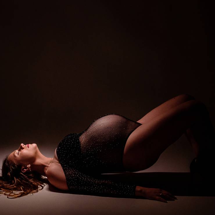 Gestante de A doce espera de Maria