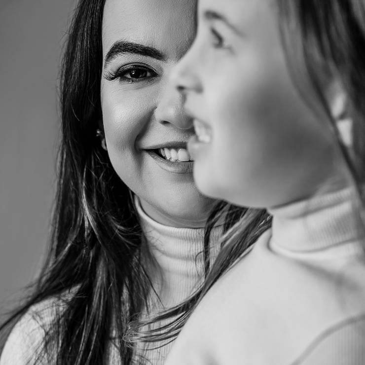 Família de Fran e Lara