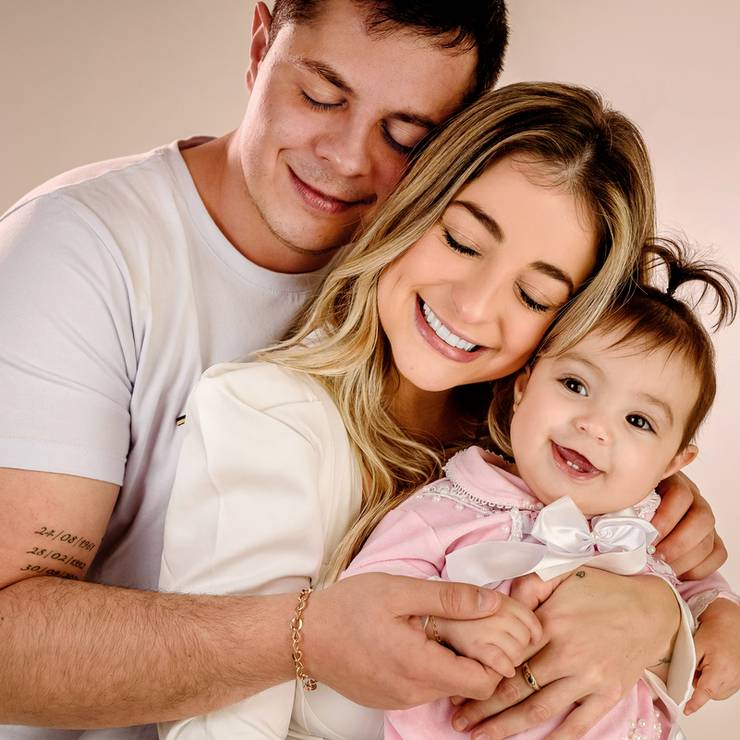 Família de Luana Borges e Familía 