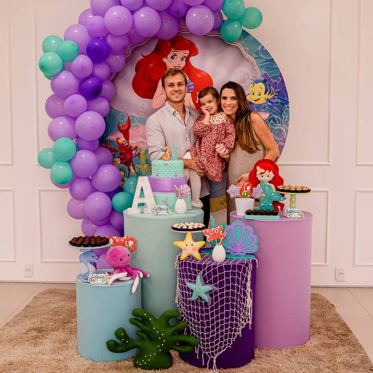 Aniversário Infantil de Aniver 3 anos Antônia