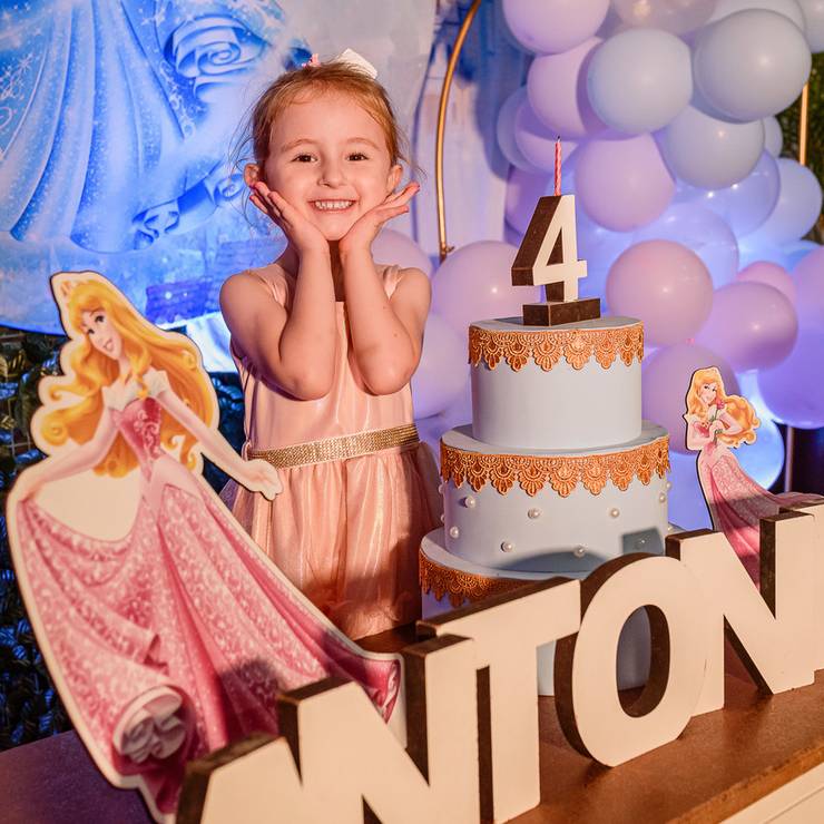 Aniversário Infantil de Aniver 4 anos  Antonella