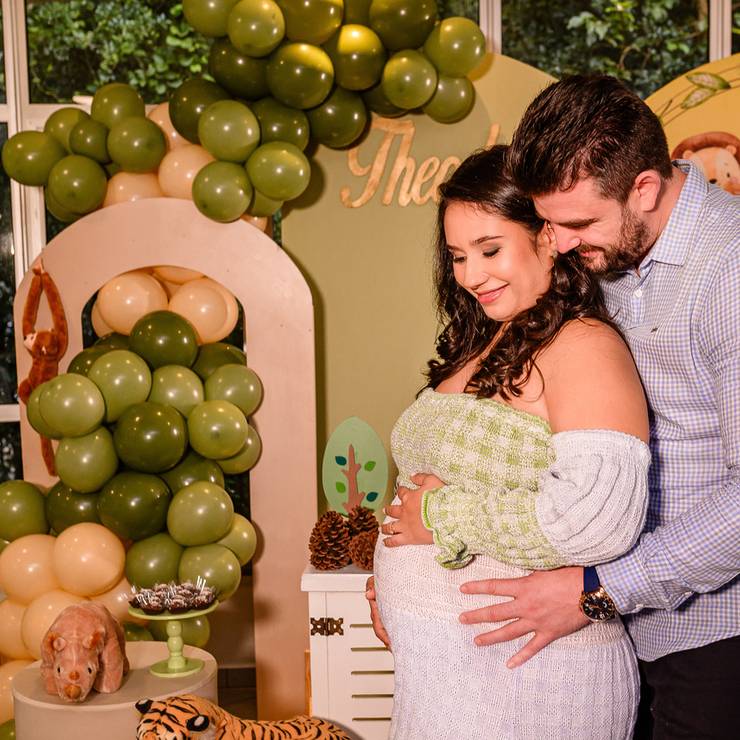 Chá de bebê e Chá revelação de Chá de bebê da Maitê