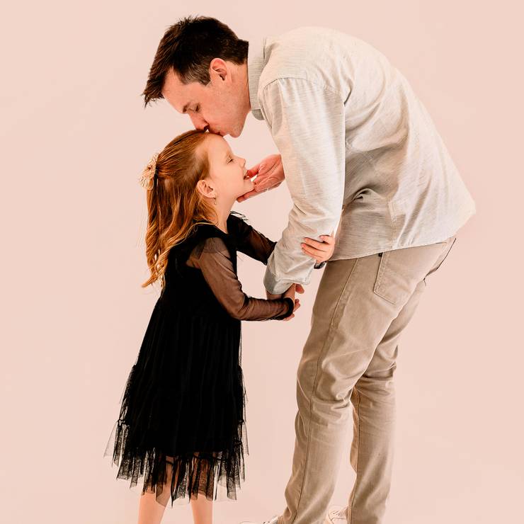 Família de Ensaio Dia dos Pais