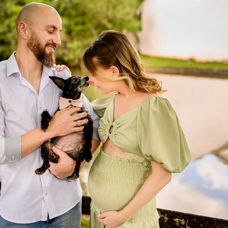 Gestante de Daniele e Luis