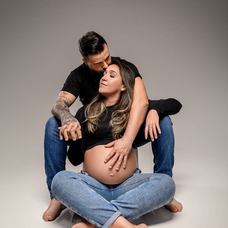 Gestante de Ensaio gestante - Marzana e Will
